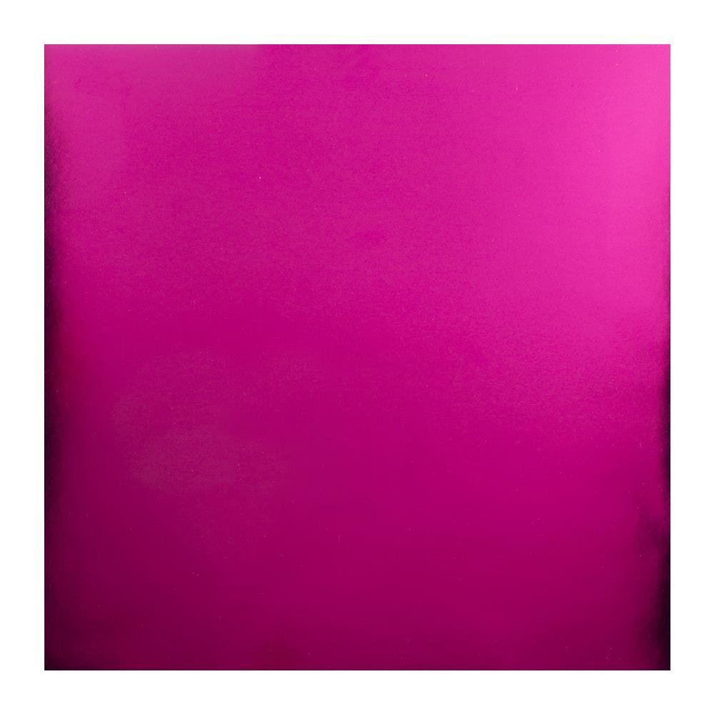 Bazzill Foil Board- Hot Pink - Crafty Divas