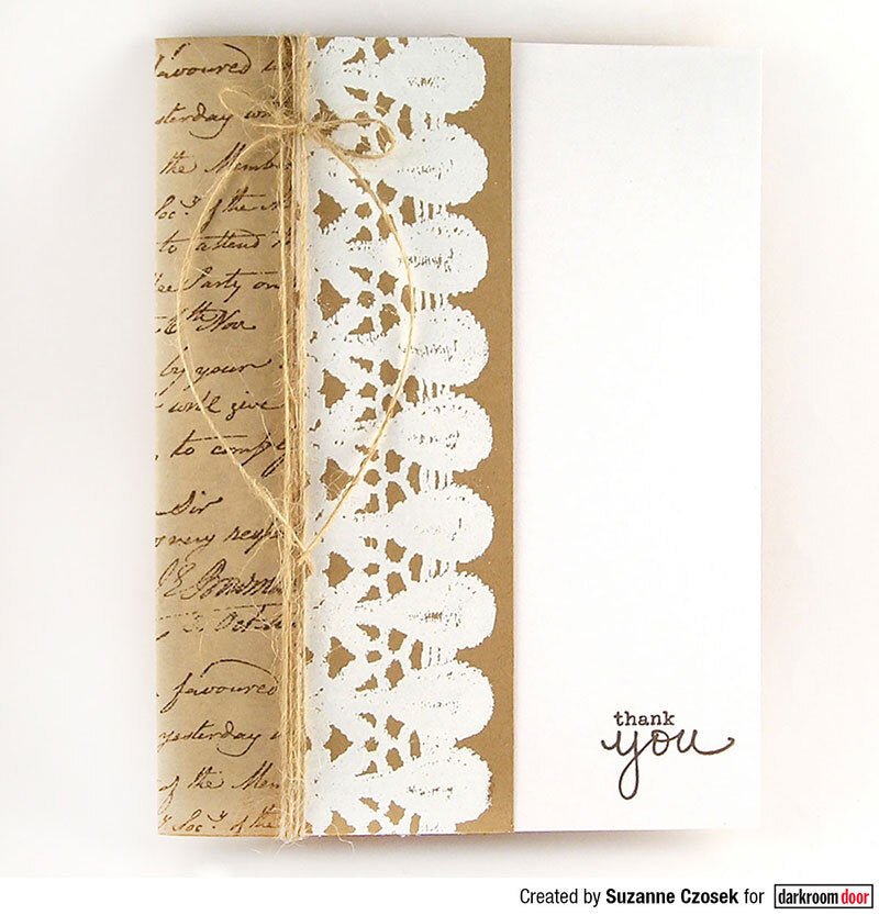 Border Stamp - Loopy Lace - Crafty Divas