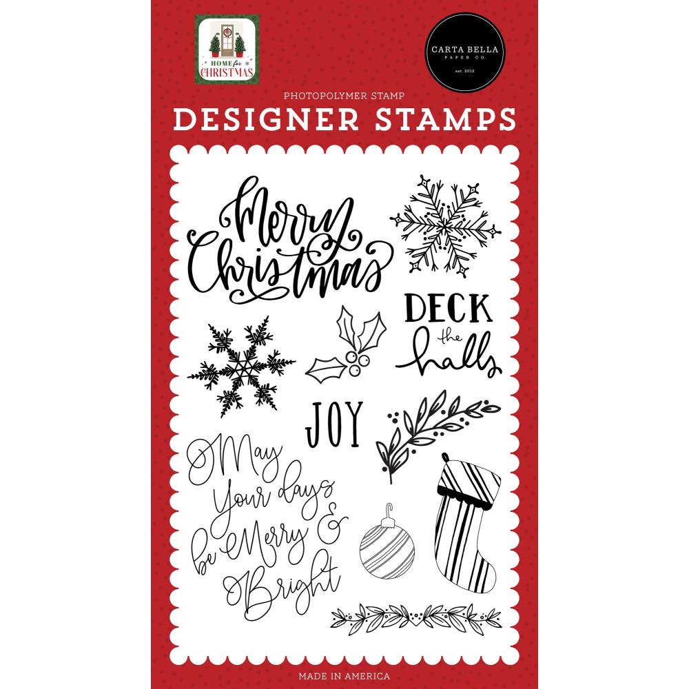 Carta Bella Stamps - Joy - Crafty Divas