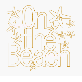 Chipboard Shapes - On The Beach - Crafty Divas