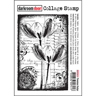 Collage Stamp - Timeless Tulips - Crafty Divas