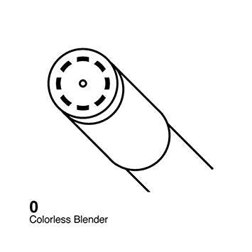 Copic Ciao - 0 Colourless Blender - Crafty Divas
