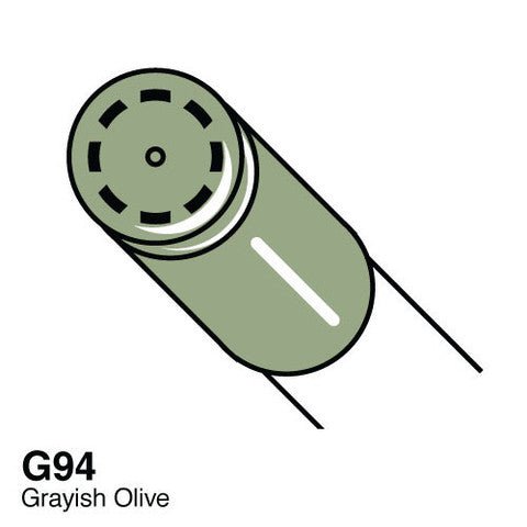 Copic Ciao G94 Grayish Olive - Crafty Divas
