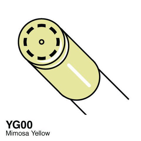 Copic Ciao YG00 Mimosa Yellow - Crafty Divas
