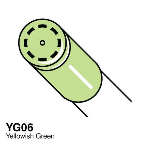 Copic Ciao YG06 Yellowish Green - Crafty Divas