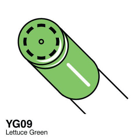 Copic Ciao YG09 Lettuce Green - Crafty Divas