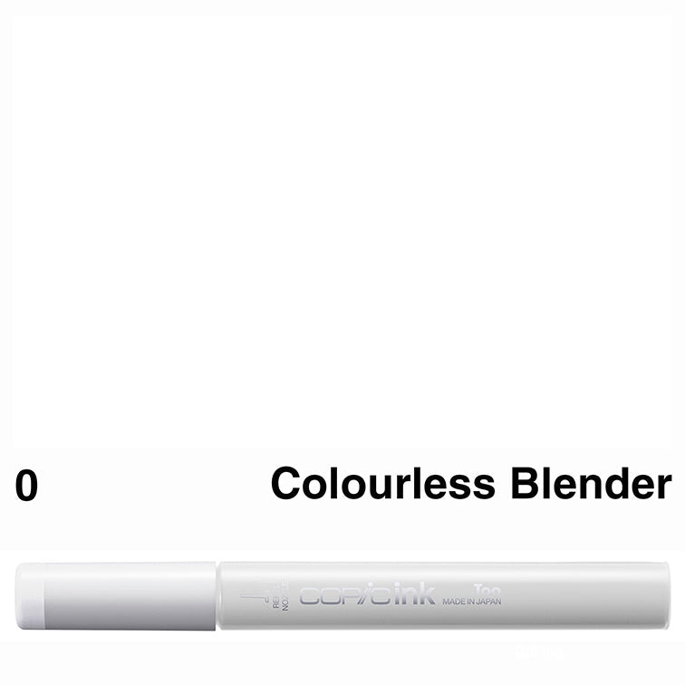 Copic Ink 0 - Colourless Blender 12ml - Crafty Divas