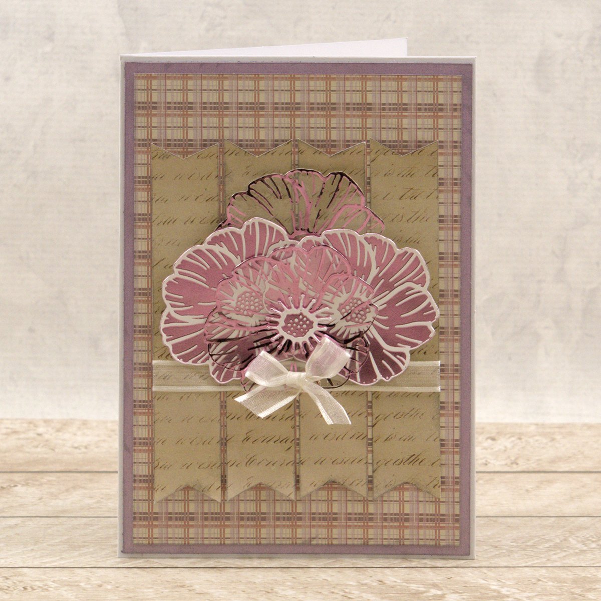 Couture Creations - Cut and Create Die Set - Vintage Flowers - Layered Camelia - Crafty Divas
