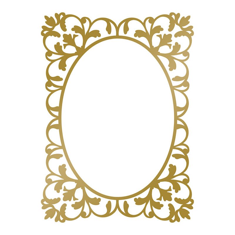 Couture Creations - Hotfoil Stamp - Classic Frame - Crafty Divas