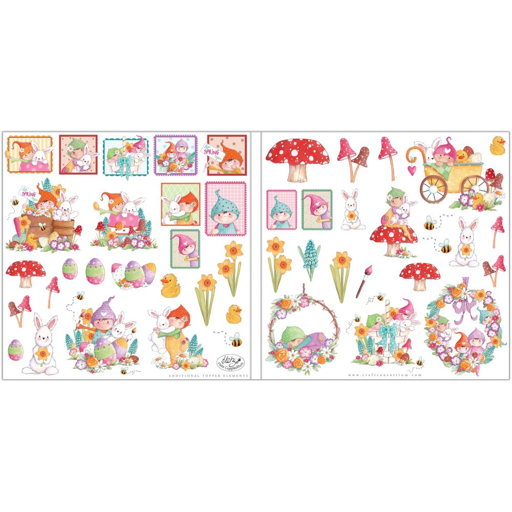 Craft Consortium Double-Sided Paper Pad 12X12 - Let Spring Begin - Crafty Divas