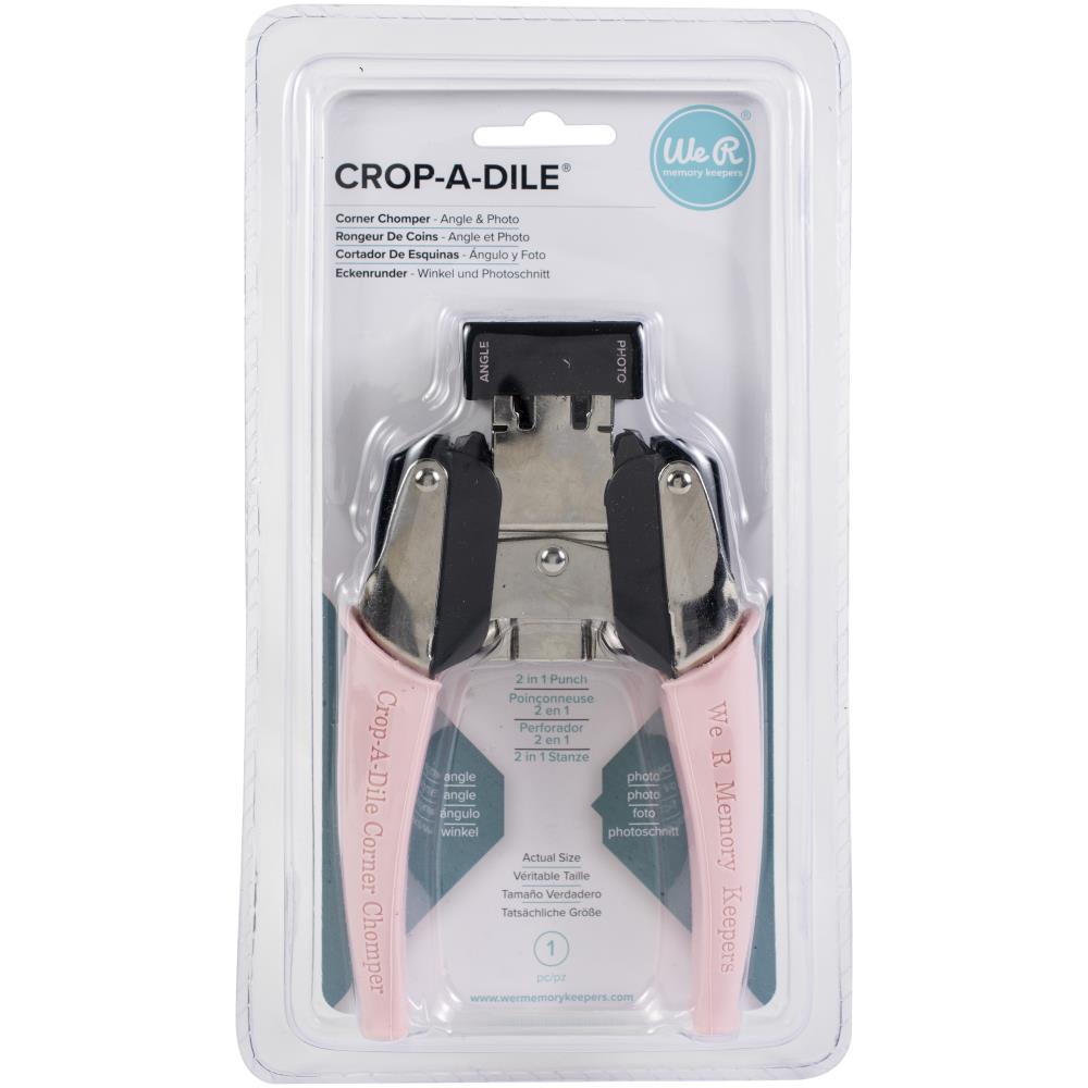 Crop-A-Dile Retro Corner Chomper Tool - Angle & Photo - Crafty Divas