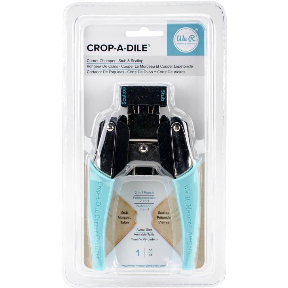 Crop-A-Dile Retro Corner Chomper Tool - Stub & Scallop - Crafty Divas