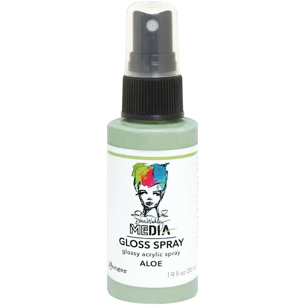 Dina Wakley Media Gloss Sprays - Aloe - Crafty Divas