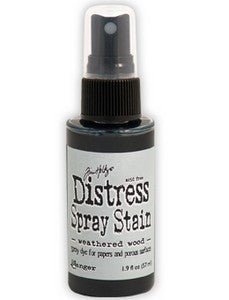 Distress Spray Stain - Weathered Wood - Crafty Divas