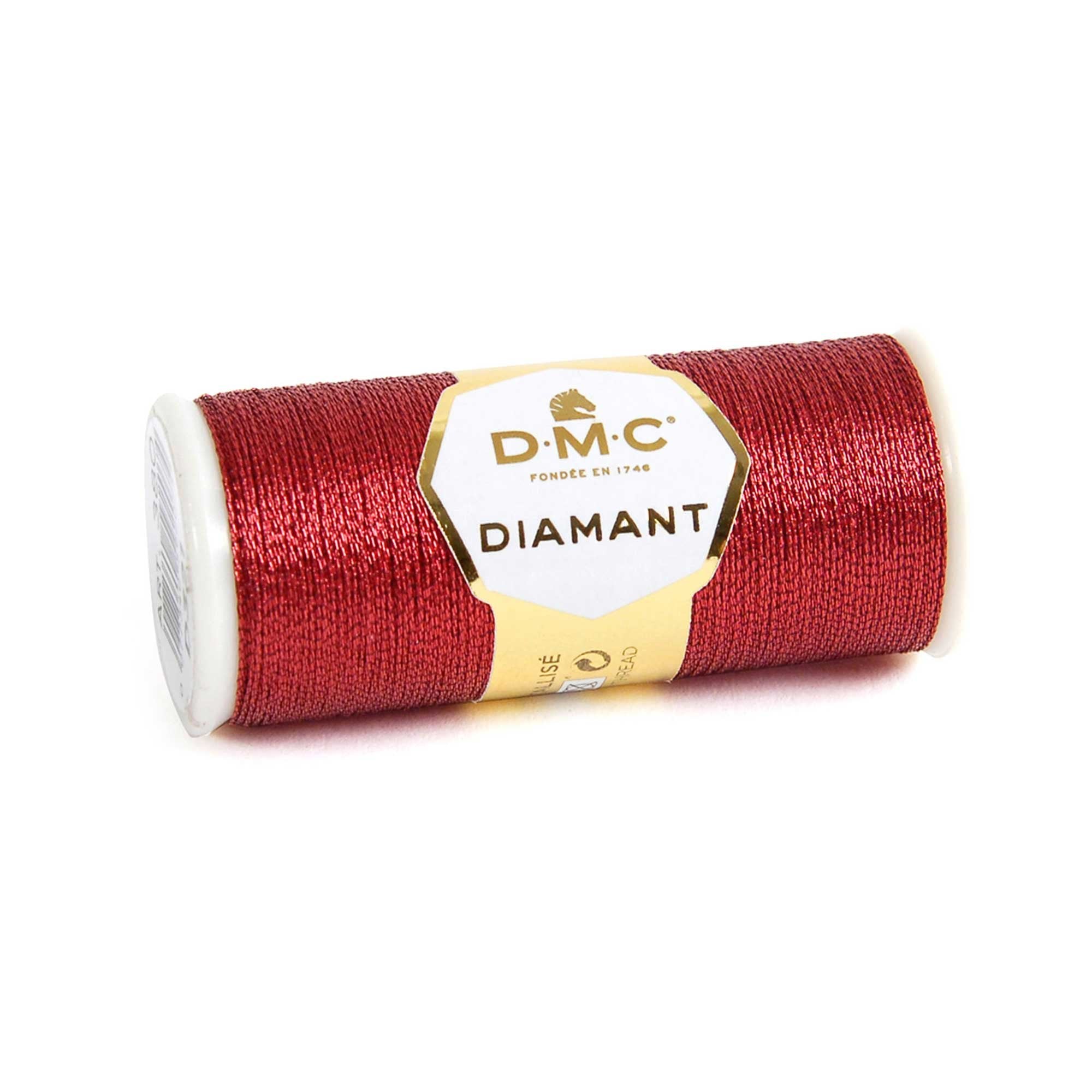 DMC Diamant Embroidery Thread 35m Spool - D321 Righed Ruby - Crafty Divas