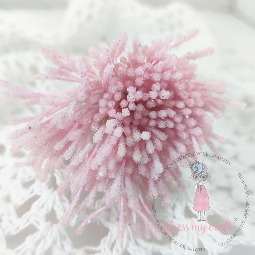 Dress My Craft Sugar Thread Pollen - Baby Pink - Crafty Divas