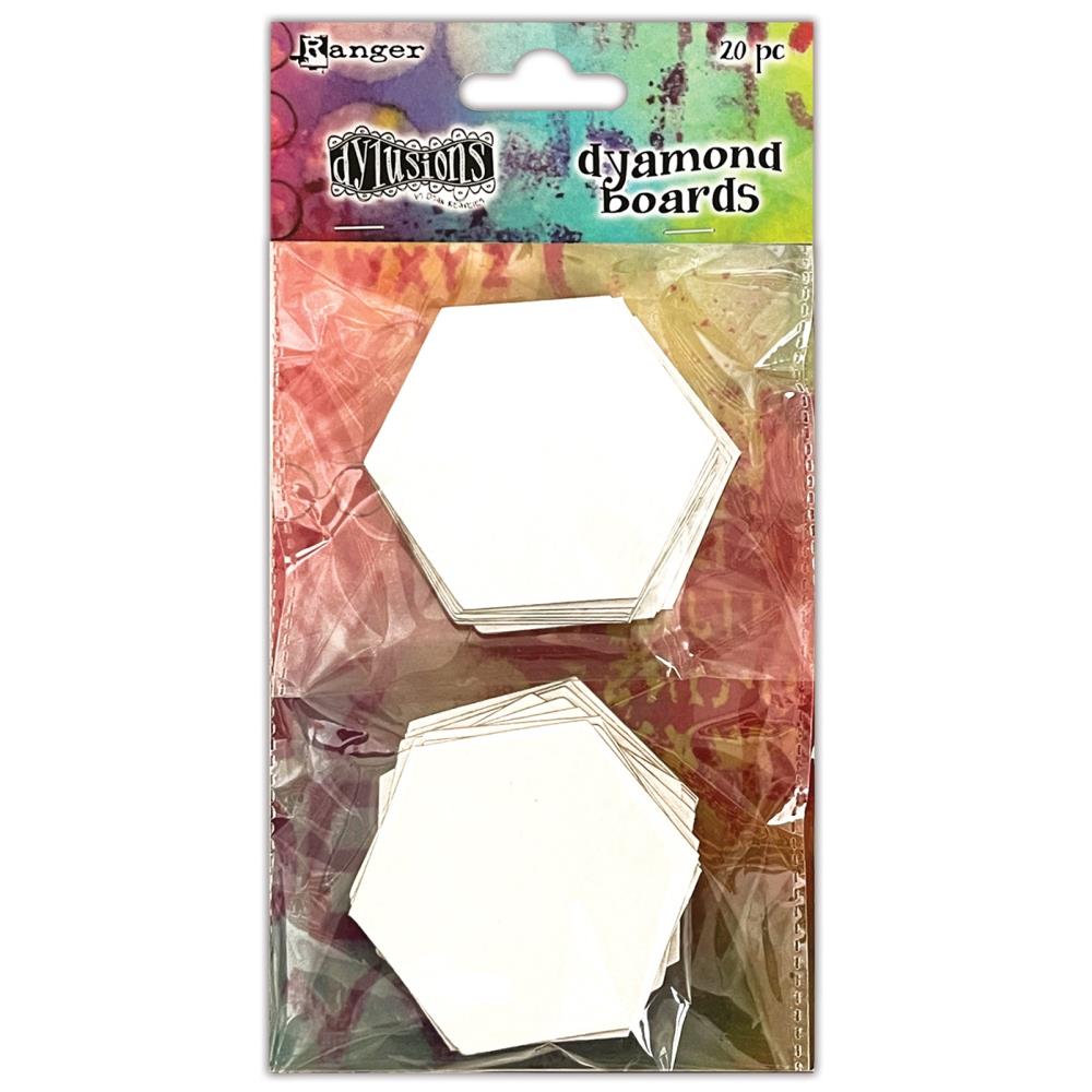 Dyan Reaveley Dylusions Dyamond Boards - Hexagons - Crafty Divas