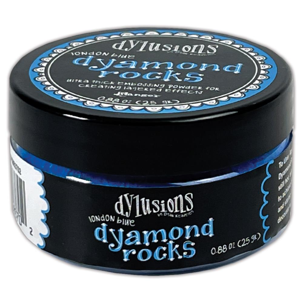 Dyan Reaveley Dylusions Dyamond Rocks - London Blue - Crafty Divas
