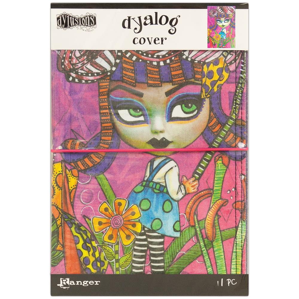 Dyan Reaveley's Dylusions Dyalog Canvas Printed Cover 5"X8" - Believe - Crafty Divas