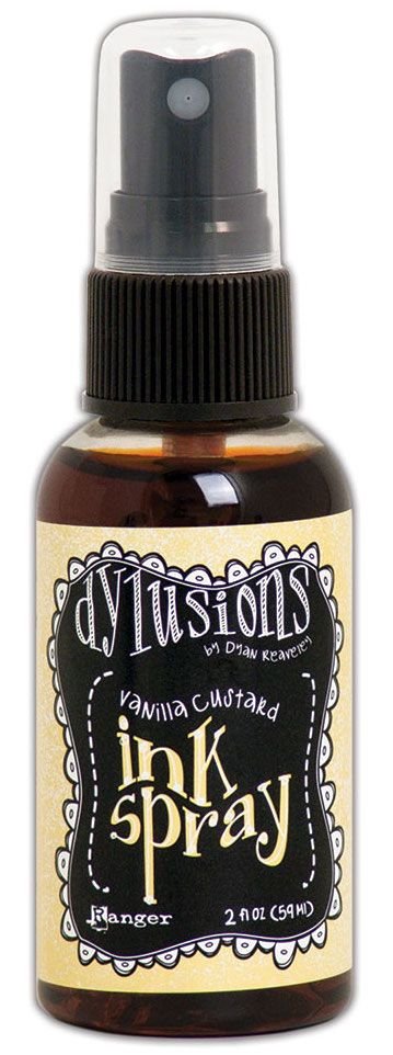 Dylusions By Dyan Reaveley Ink Spray- Vanilla Custard - Crafty Divas