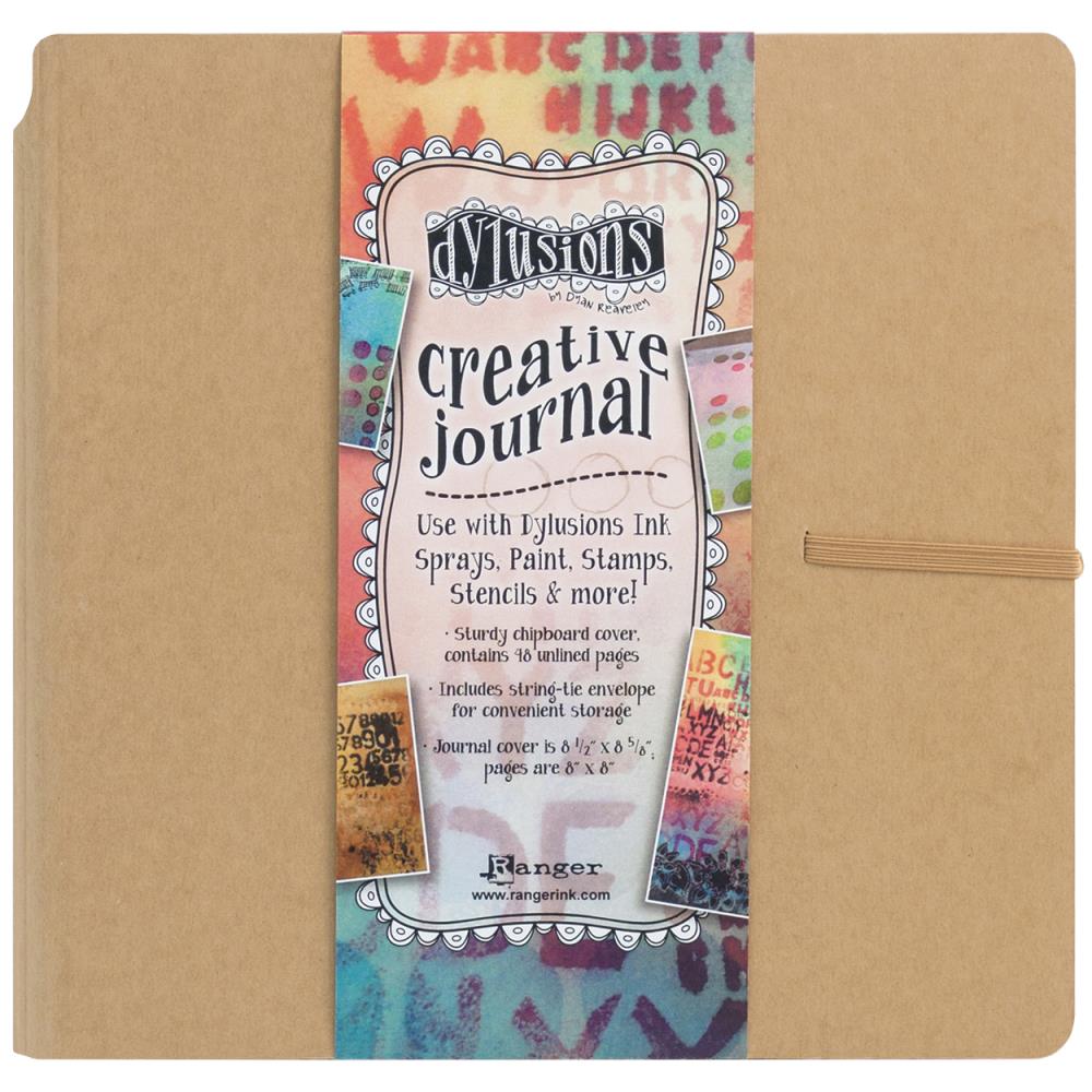 Dylusions Dyan Reaveley's Creative Journal - Square - Crafty Divas