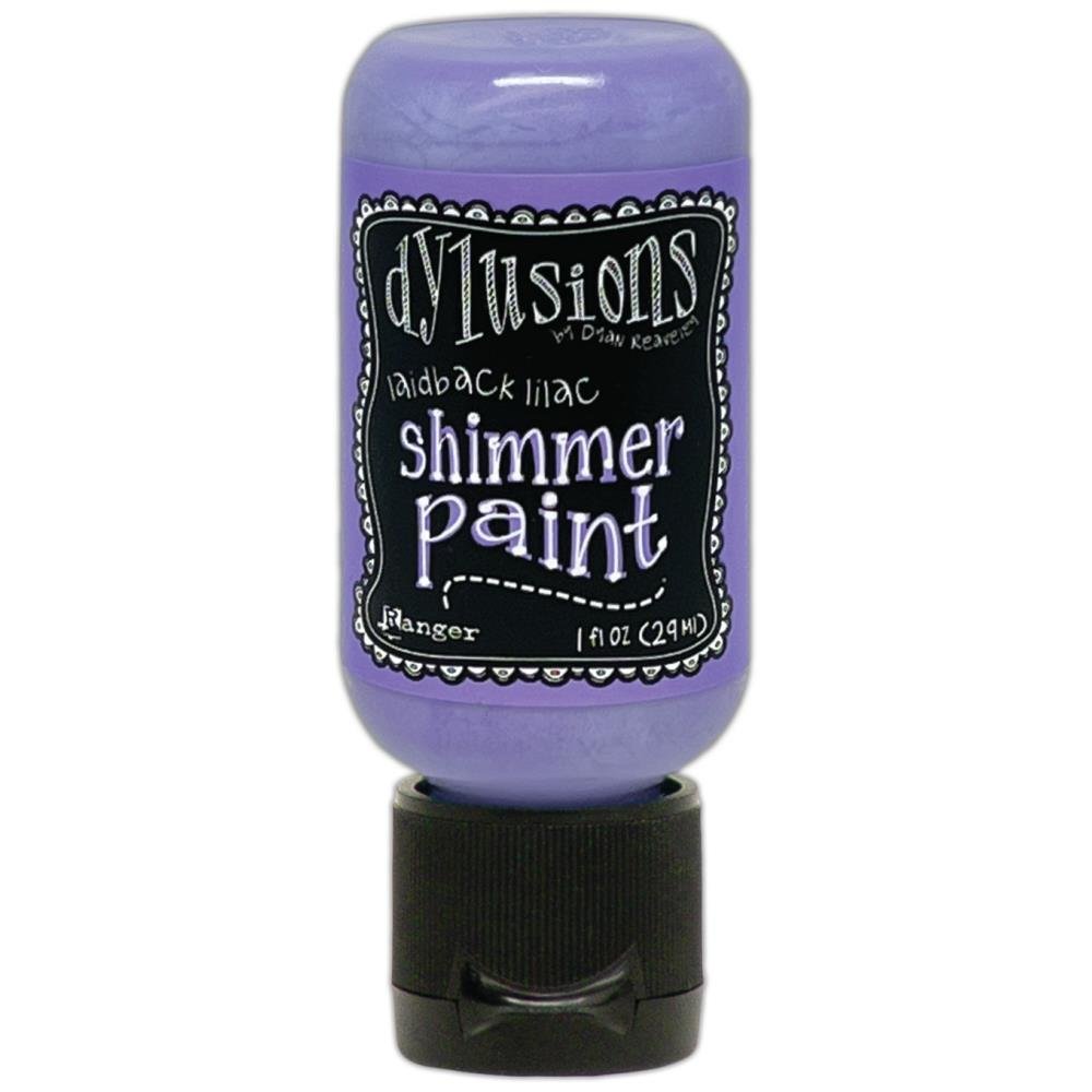 Dylusions Shimmer Paint - Laidback Lilac - Crafty Divas