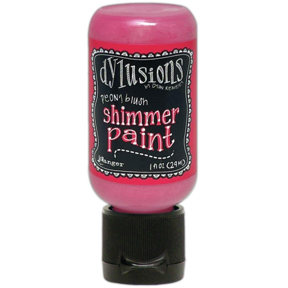 Dylusions Shimmer Paint - Peony Blush - Crafty Divas