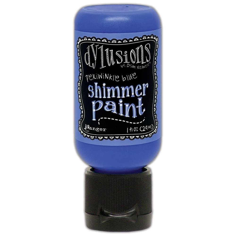 Dylusions Shimmer Paint - Periwinkle Blue - Crafty Divas