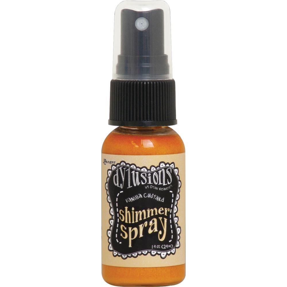Dylusions Shimmer Sprays - Vanilla Custard - Crafty Divas