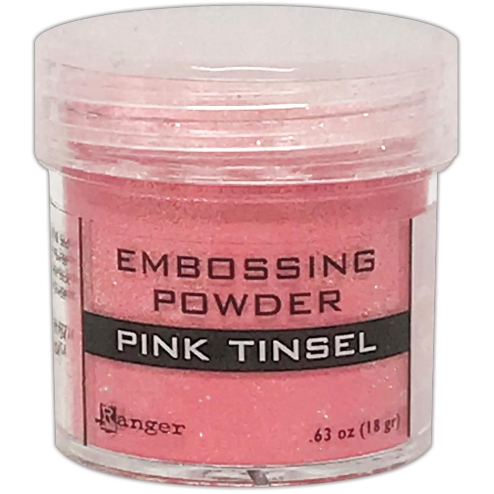 Embossing Powder - Pink Tinsel - Crafty Divas