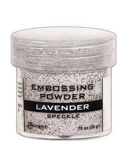 Embossing Speckle Powder - Lavender - Crafty Divas