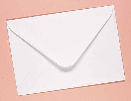 Envelopes- C6- White 50pcs - Crafty Divas