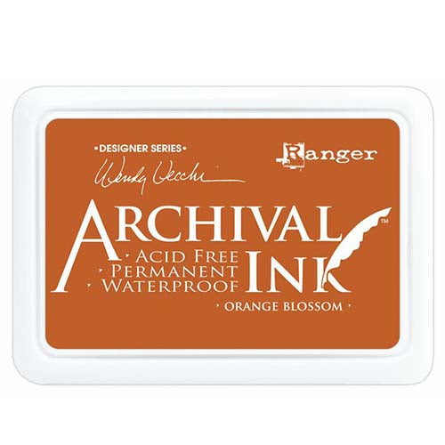 Ranger Archival Ink Pad Designer Series - Orange Blossom