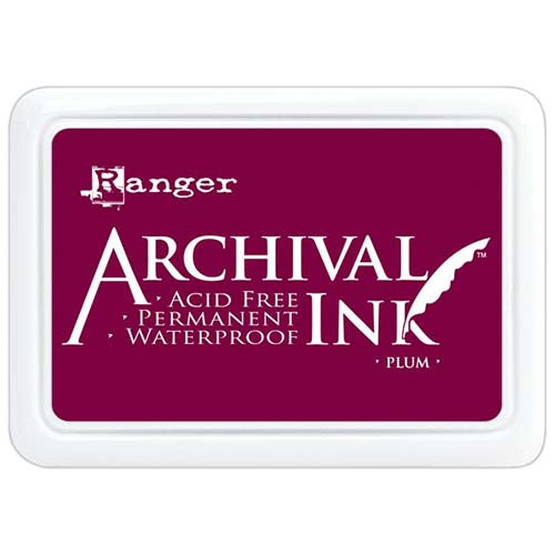 Ranger Archival Ink Pad - Plum