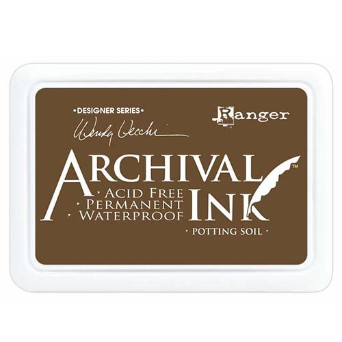 Ranger Archival Ink Pad Designer Series - Potting Soil