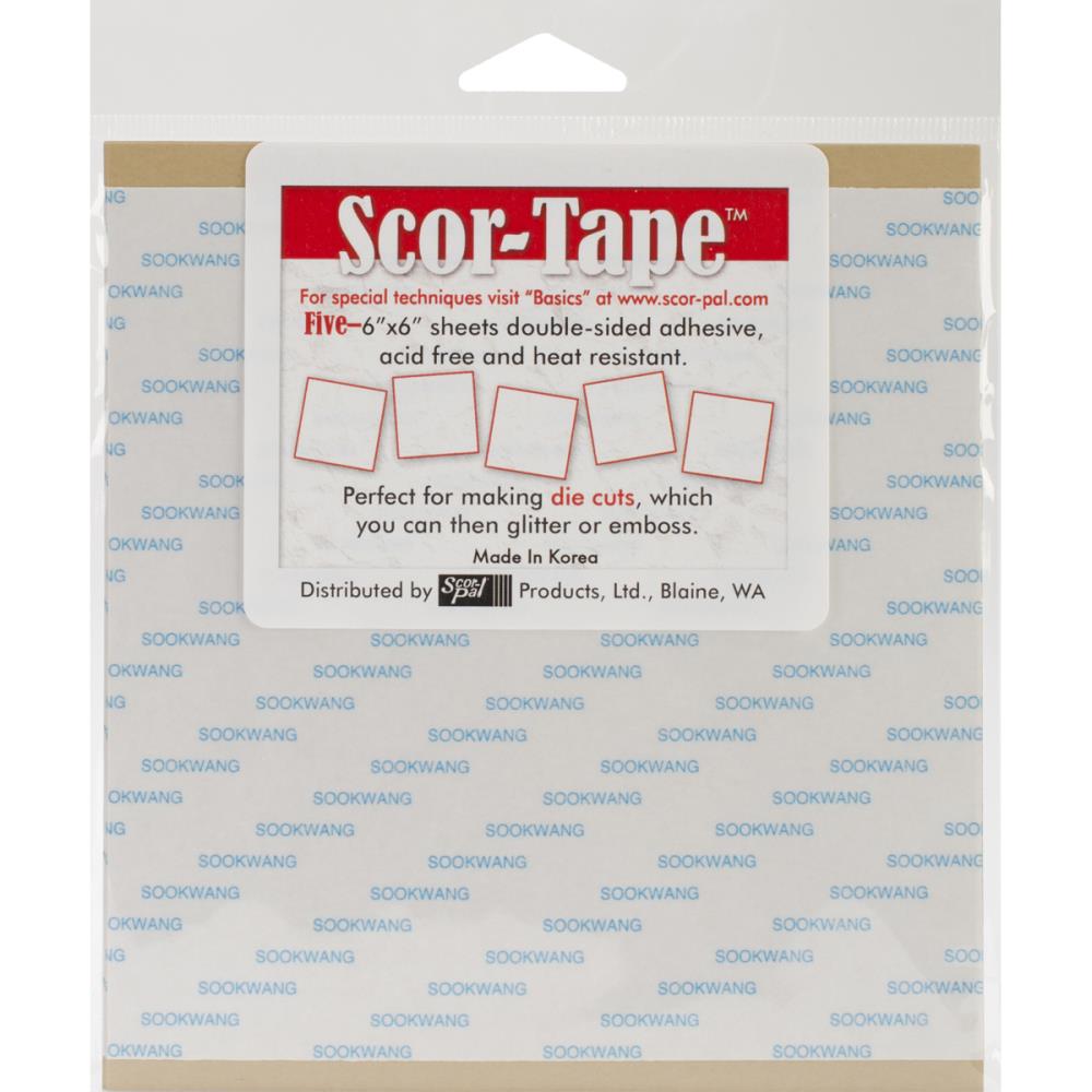 Scor-Tape Sheets 5/Pkg