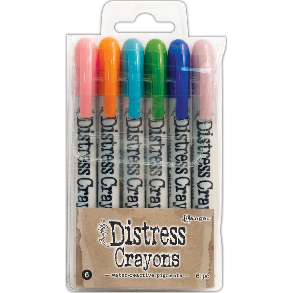 Tim Holtz Distress Crayon Set - 6