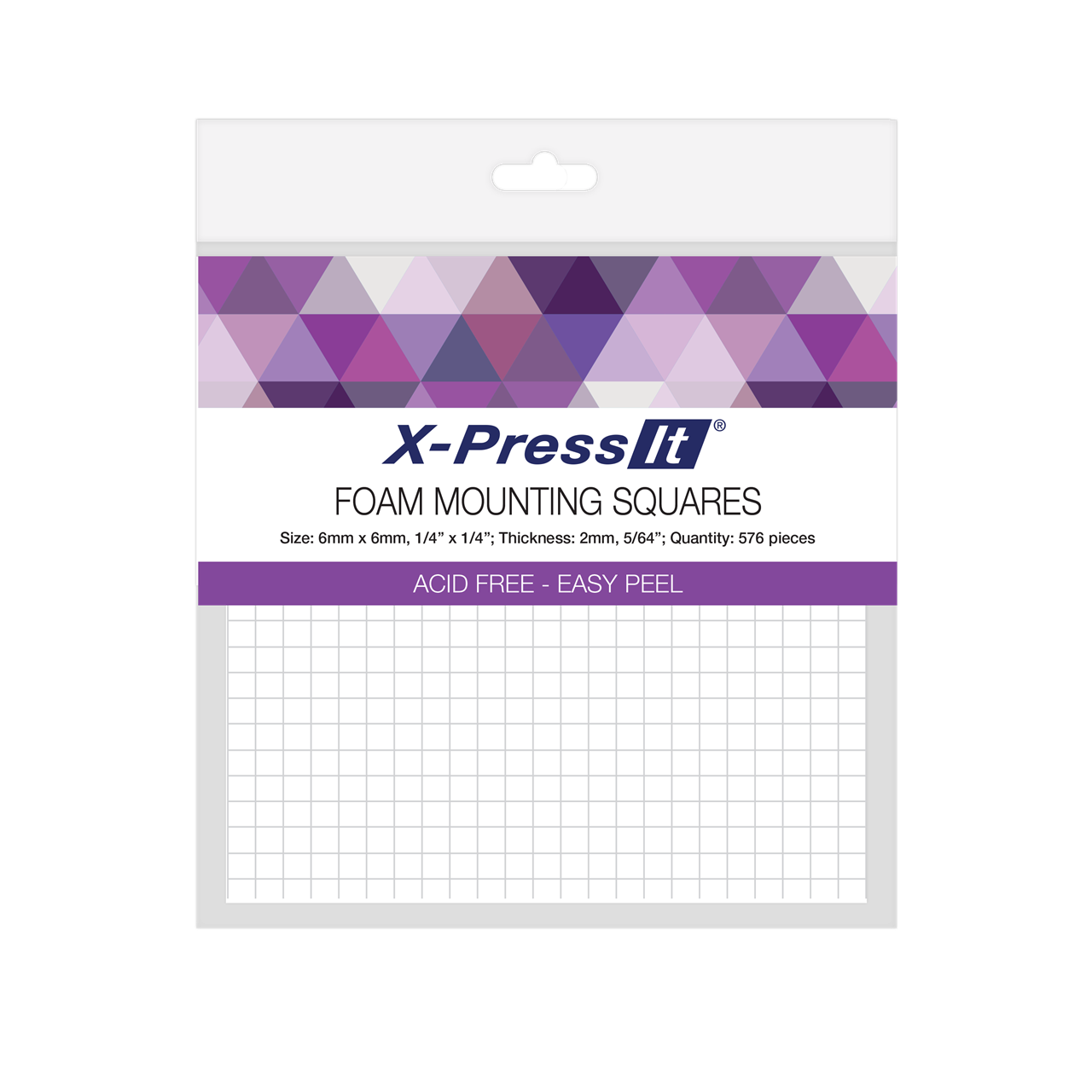 X-Press It Foam Mounting Squares 6mm